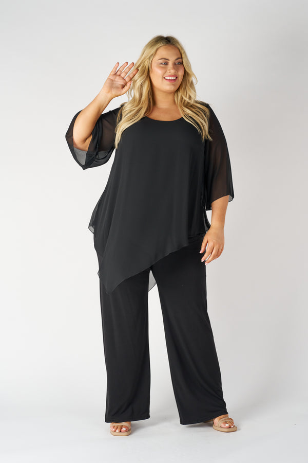 RTM2900-Betty Chiffon Top