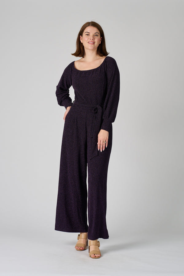 9508A-Glam Knit Jumpsuit