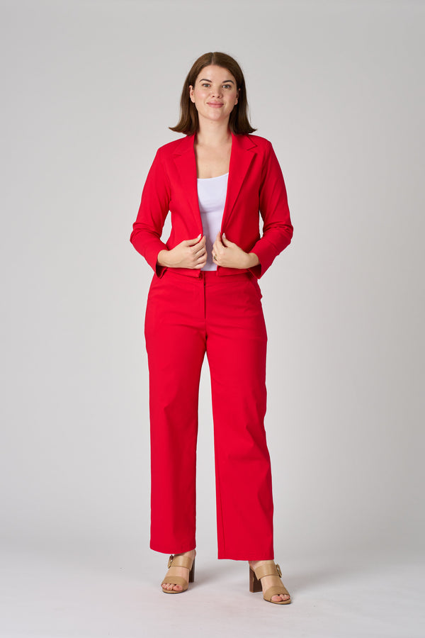 FG-12909-Cheryl Pant With One Button