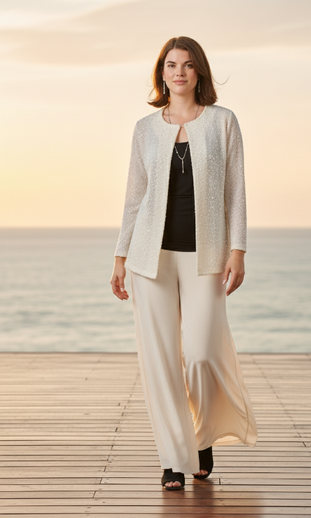 FG9557A-Textured Long Line Cardigan